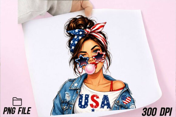 4th of July Humor Woman PNG: Funny Sassy Digital Designs
