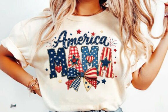 America Mama Patriotic PNG Design: More Than Just a Graphic