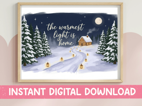 Embrace the Glow of The Warmest Light is Home Winter Design